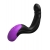 Черно-фиолетовый вибромассажёр простаты Hyper-Pulse P-Spot Massager - Pipedream - в Белгороде купить с доставкой