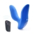 Синий вибромассажер простаты 3,5’’ Remote Control Curve P-spot Massager - 12 см. - Erokay - в Белгороде купить с доставкой