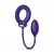 Фиолетовое эрекционное виброкольцо с анальным шариком Eclipse - ONE DC B.V. - в Белгороде купить с доставкой