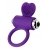 Фиолетовое виброкольцо с ресничками JOS PERY - JOS - в Белгороде купить с доставкой