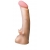 Телесная насадка REAL Standard с усиками на основании - 19 см. - LOVETOY (А-Полимер) - купить с доставкой в Белгороде
