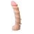 Насадка REAL Standard со спиралевидным узором - 19 см. - LOVETOY (А-Полимер) - купить с доставкой в Белгороде