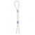 Прозрачное эрекционное кольцо-лассо SILICONE LASSO COCK RING DUAL BEADS - NMC - в Белгороде купить с доставкой