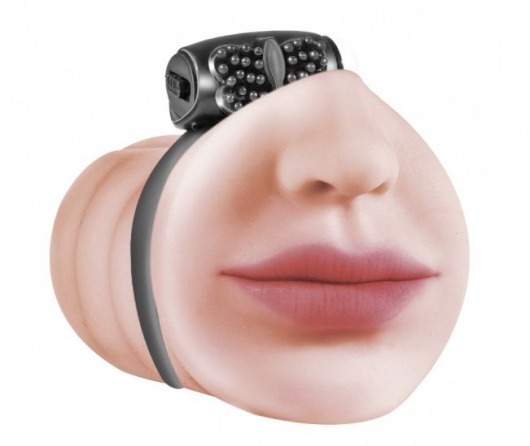 Мастурбатор-ротик с виброкольцом Satisfaction Beloved - Lola Games - в Белгороде купить с доставкой