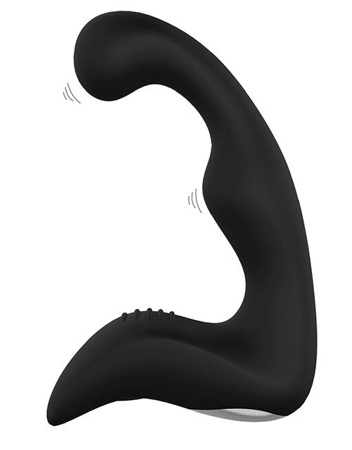 Чёрный перезаряжаемый массажёр простаты BOOTY PLEASER - Dream Toys - в Белгороде купить с доставкой