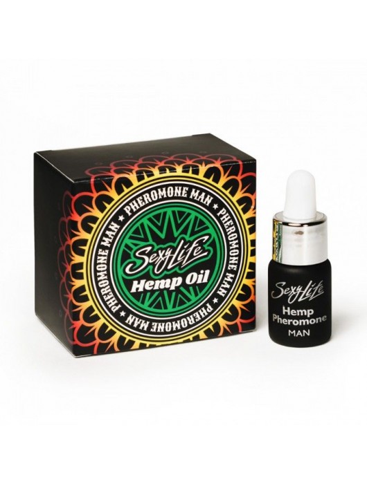 Мужские духи с феромонами Sexy Life HEMPOIL man - 5 мл. -  - Магазин феромонов в Белгороде