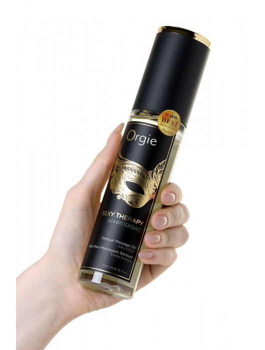 Минеральное массажное масло Orgie Sexy Therapy Afrodisiac - 200 мл. - ORGIE - купить с доставкой в Белгороде