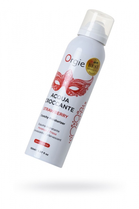 Шипучая увлажняющая пена для чувственного массажа Orgie Acqua Croccante - 150 мл. - ORGIE - купить с доставкой в Белгороде