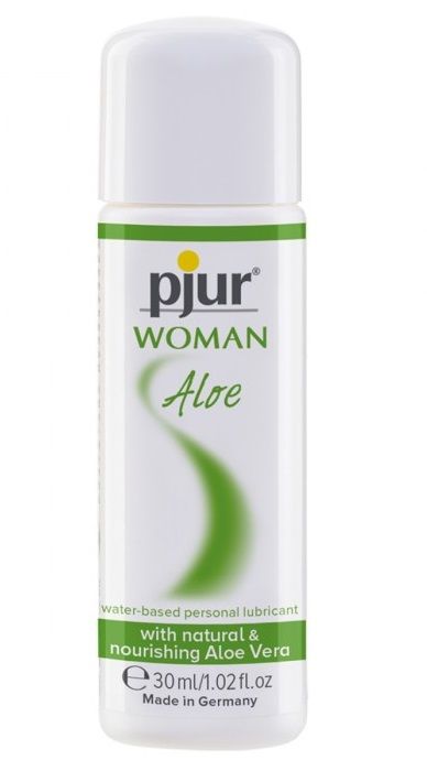 Лубрикант на водной основе pjur WOMAN Aloe - 30 мл. - Pjur - купить с доставкой в Белгороде