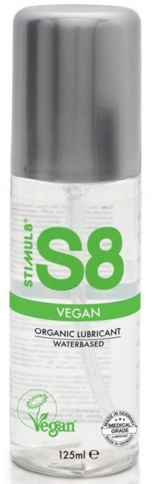 Веганский лубрикант на водной основе S8 Vegan Lube - 125 мл. - Stimul8 - купить с доставкой в Белгороде