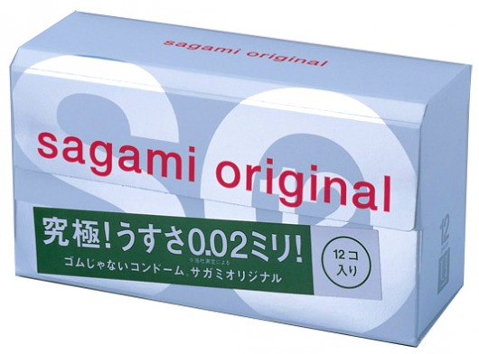 Ультратонкие презервативы Sagami Original - 12 шт. - Sagami - купить с доставкой в Белгороде