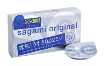 Ультратонкие презервативы Sagami Original QUICK - 6 шт. - Sagami - купить с доставкой в Белгороде