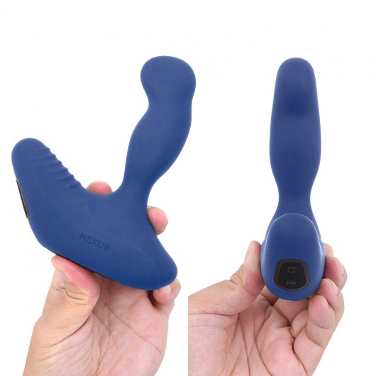 Синий вибромассажер простаты NEXUS REVO 2.0 с вращающейся головкой - Nexus Range - в Белгороде купить с доставкой