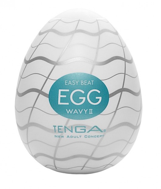 Мастурбатор-яйцо EGG Wavy II - Tenga - в Белгороде купить с доставкой