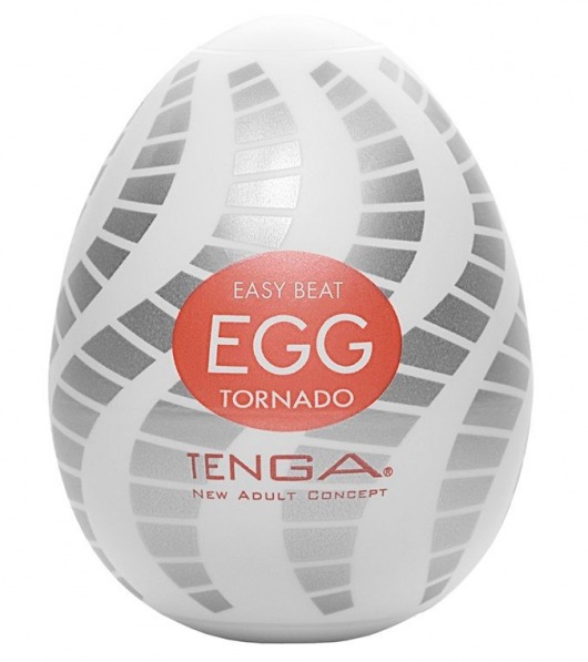 Мастурбатор-яйцо EGG Tornado - Tenga - в Белгороде купить с доставкой