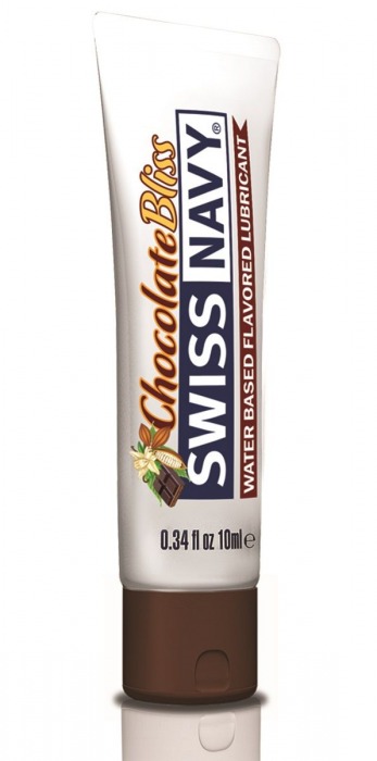 Лубрикант с ароматом шоколада Swiss Navy Chocolate Bliss Lube - 10 мл. - Swiss navy - купить с доставкой в Белгороде