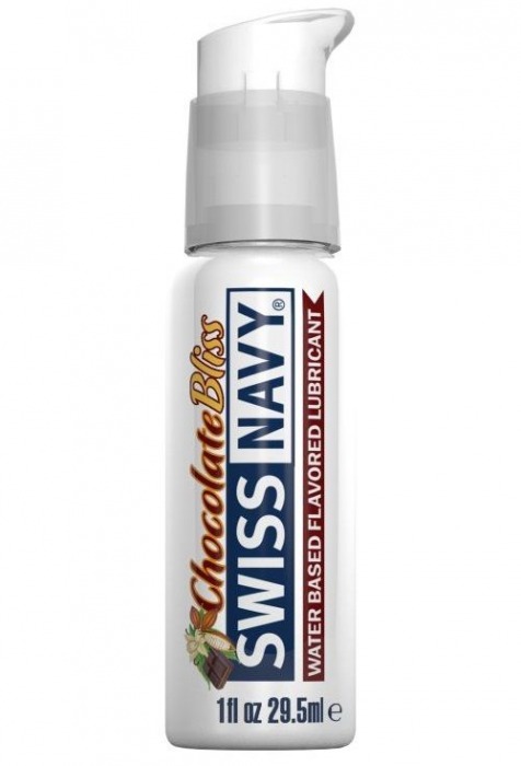 Лубрикант с ароматом шоколада Swiss Navy Chocolate Bliss Lube - 29,5 мл. - Swiss navy - купить с доставкой в Белгороде