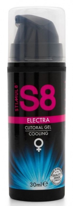 Клиторальный гель с охлаждающим эффектом Stimul8 Clitoral Electra Cooling - 30 мл. - Stimul8 - купить с доставкой в Белгороде