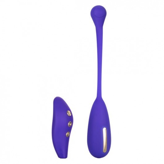 Фиолетовый шарик с электростимуляцией и вибрацией Intimate E-Stimulator Remote Kegel Exerciser - California Exotic Novelties - купить с доставкой в Белгороде