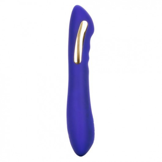 Фиолетовый вибратор с электростимуляцией Intimate E-Stimulator Petite Wand - 18,5 см. - California Exotic Novelties - купить с доставкой в Белгороде