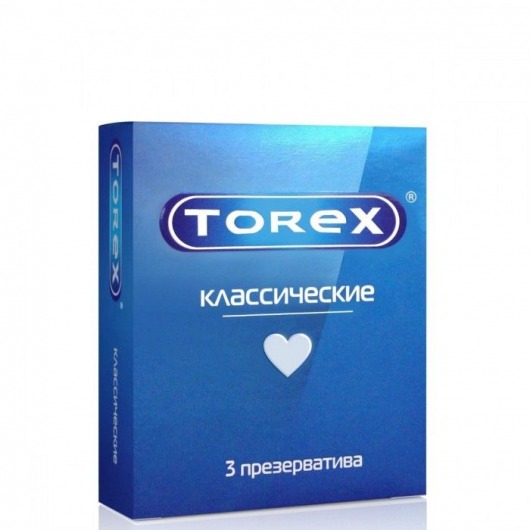 Гладкие презервативы Torex  Классические  - 3 шт. - Torex - купить с доставкой в Белгороде