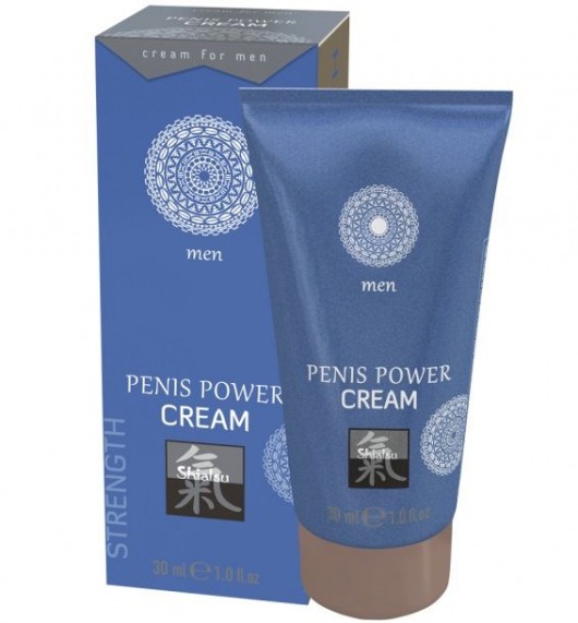 Возбуждающий крем для мужчин Penis Power Cream - 30 мл. - Shiatsu - купить с доставкой в Белгороде