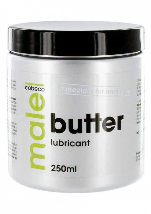 Анальный лубрикант MALE Cobeco Butter Lubricant - 250 мл. - Cobeco - купить с доставкой в Белгороде