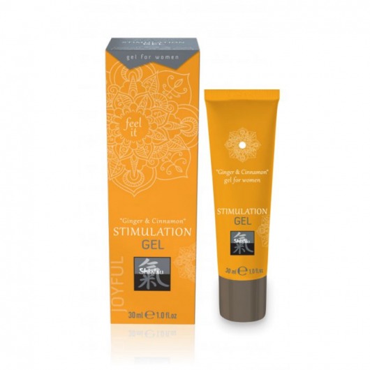 Возбуждающий интимный гель STIMULATION GEL Ginger   Cinnamon - 30 мл. - Shiatsu - купить с доставкой в Белгороде