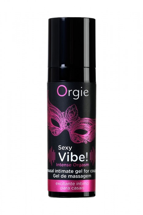 Гель для массажа ORGIE Sexy Vibe Intense Orgasm - 15 мл. - ORGIE - купить с доставкой в Белгороде