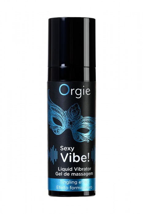 Гель для массажа ORGIE Sexy Vibe Liquid Vibrator с эффектом вибрации - 15 мл. - ORGIE - купить с доставкой в Белгороде