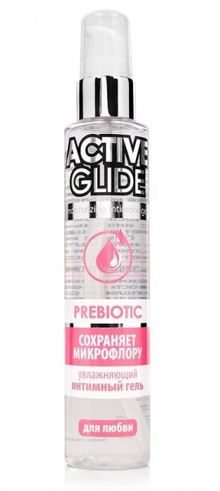 Увлажняющий интимный гель Active Glide Prebiotic - 100 гр. - Биоритм - купить с доставкой в Белгороде