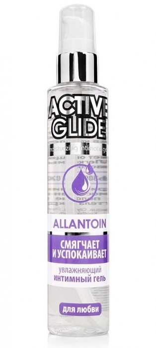 Увлажняющий интимный гель Active Glide Allantoin - 100 гр. - Биоритм - купить с доставкой в Белгороде