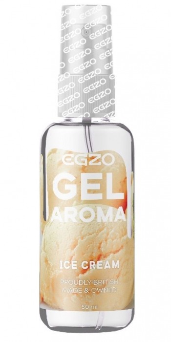 Интимный лубрикант EGZO AROMA с ароматом мороженого - 50 мл. - EGZO - купить с доставкой в Белгороде