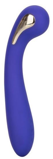 Фиолетовый вибромассажер с электростимуляцией Intimate Estim Petite G Wand - 19 см. - California Exotic Novelties - купить с доставкой в Белгороде