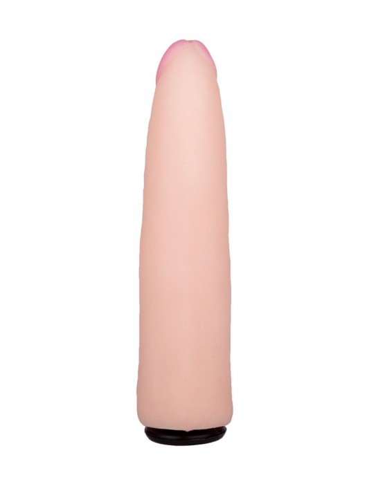 Пояс-трусики с насадкой Glamour - 17 см. - LOVETOY (А-Полимер) - купить с доставкой в Белгороде