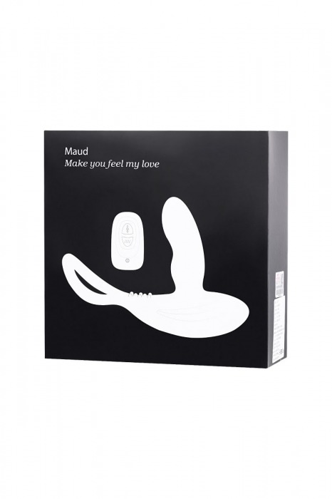 Черный стимулятор простаты Maud с вибрацией - Levett - в Белгороде купить с доставкой
