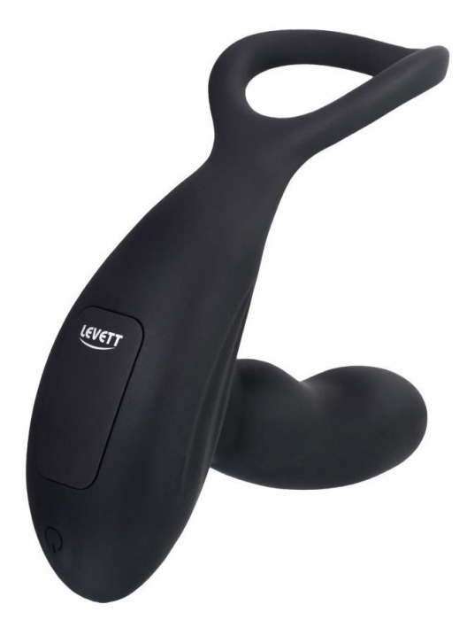 Черный стимулятор простаты Maud с вибрацией - Levett - в Белгороде купить с доставкой