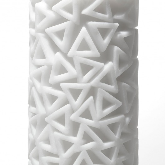 Белый 3D мастурбатор PILE - Tenga - в Белгороде купить с доставкой