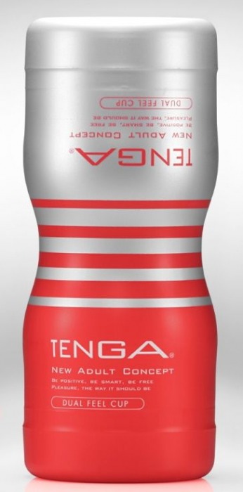 Мастурбатор TENGA Dual Sensation Cup - Tenga - в Белгороде купить с доставкой