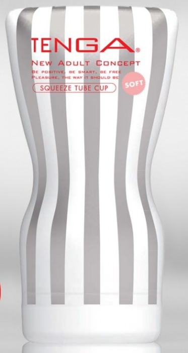 Мастурбатор TENGA Squeeze Tube Cup Soft - Tenga - в Белгороде купить с доставкой