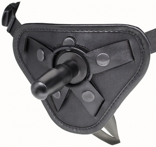 Пояс харнесс BEST UNI strap с 2 сменными насадками - 18,5 и 16 см. - LOVETOY (А-Полимер) - купить с доставкой в Белгороде