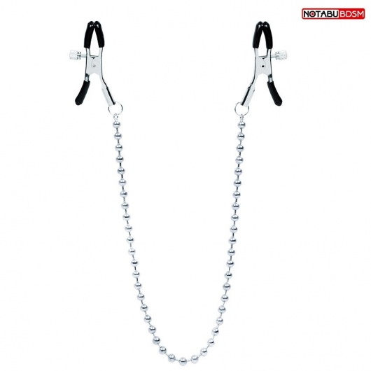 Оригинальные зажимы на соски с бусами - Notabu - купить с доставкой в Белгороде