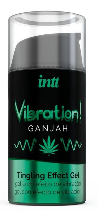 Жидкий интимный гель с эффектом вибрации Vibration! Ganjah - 15 мл. - INTT - купить с доставкой в Белгороде