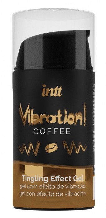 Жидкий интимный гель с эффектом вибрации Vibration! Coffee - 15 мл. - INTT - купить с доставкой в Белгороде