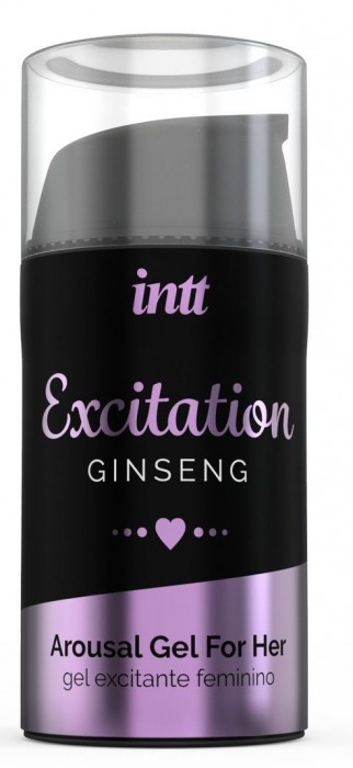 Женский возбуждающий интимный гель Excitation Ginseng - 15 мл. - INTT - купить с доставкой в Белгороде