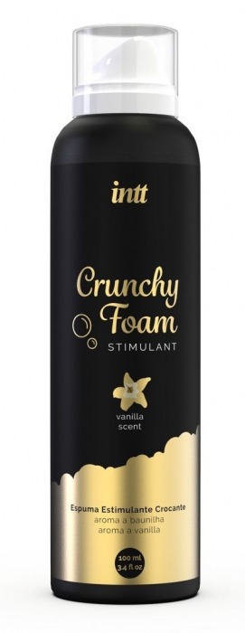 Пенка для массажа Crunchy Foam Stimulant Vanilla - 100 мл. - INTT - купить с доставкой в Белгороде