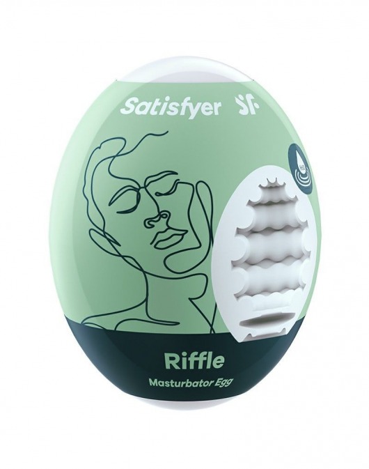 Мастурбатор-яйцо Satisfyer Riffle Mini Masturbator - Satisfyer - в Белгороде купить с доставкой