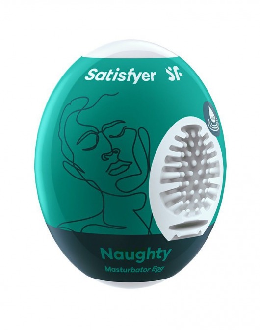 Мастурбатор-яйцо Satisfyer Naughty Mini Masturbator - Satisfyer - в Белгороде купить с доставкой