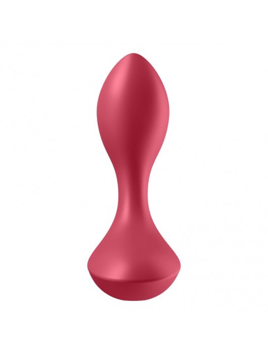 Красный вибромассажёр простаты Satisfyer Backdoor Lover - 14 см. - Satisfyer - в Белгороде купить с доставкой