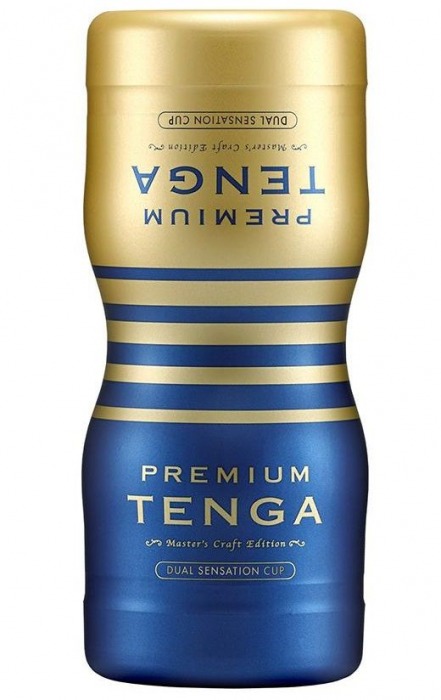 Мастурбатор TENGA Premium Dual Sensation Cup - Tenga - в Белгороде купить с доставкой